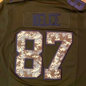 Travis kelce camo jersey